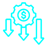 Minimize-Costs icon minimize costs icon