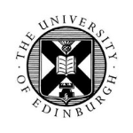 University of Edinburgh logo, flow panel design  University of Edinburgh logo, flow panel design